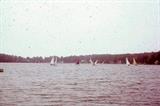 Sail boat races at Lake Silkworth Day